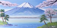 11桜富士山