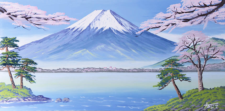 画像1: 11桜富士山